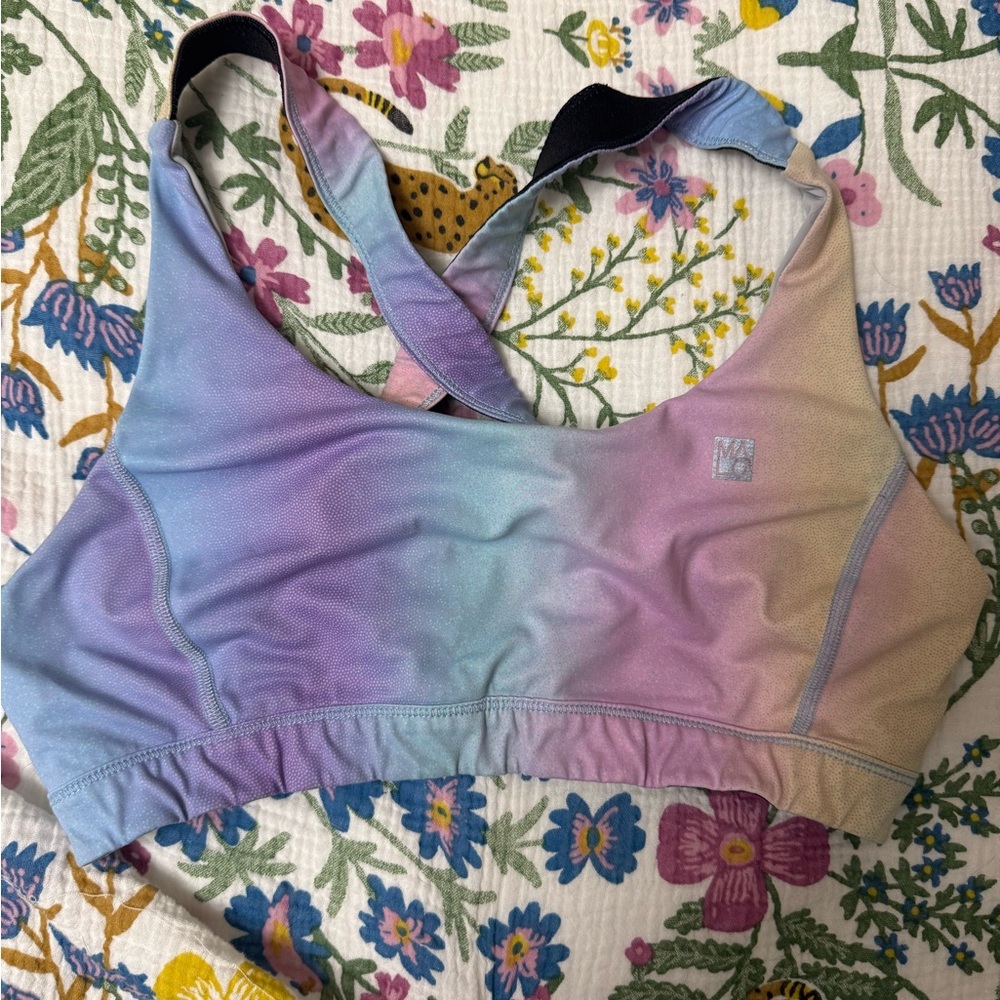 Wyn Republic Pastel Tie-Dye Sports Bra